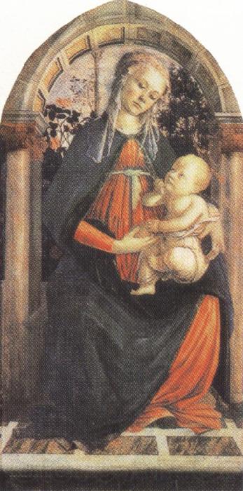Sandro Botticelli Modonna and Child (mk36) Norge oil painting art
